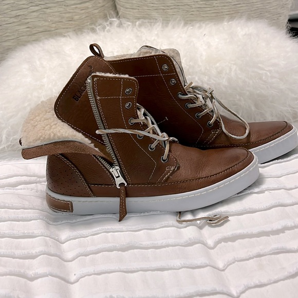 Blackstone Shoes - Blackstone CW96 Genuine Shearling Lined Sneaker Boot size 8
